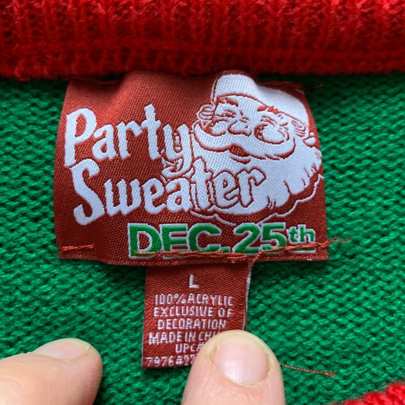 Mens Ugly Christmas sweater - Picture 3 of 4